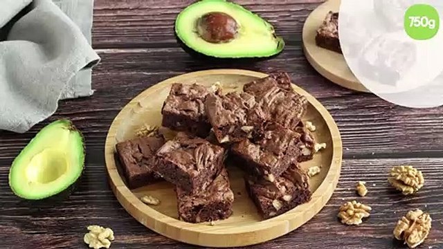 Brownies à l'avocat et chocolat