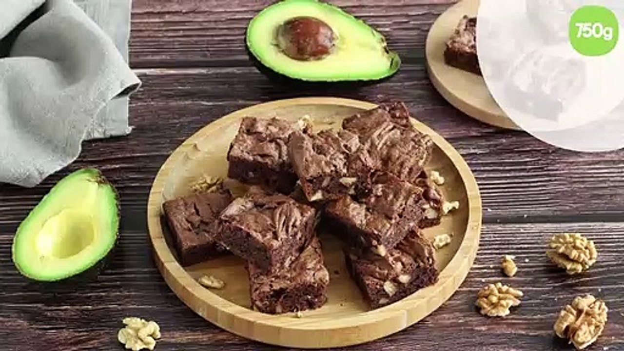 Brownies à l'avocat et chocolat