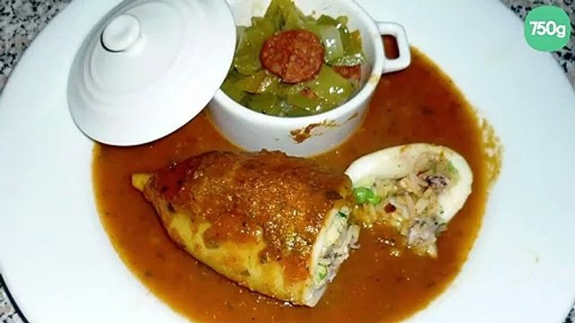 Calamars farcis façon Paëlla