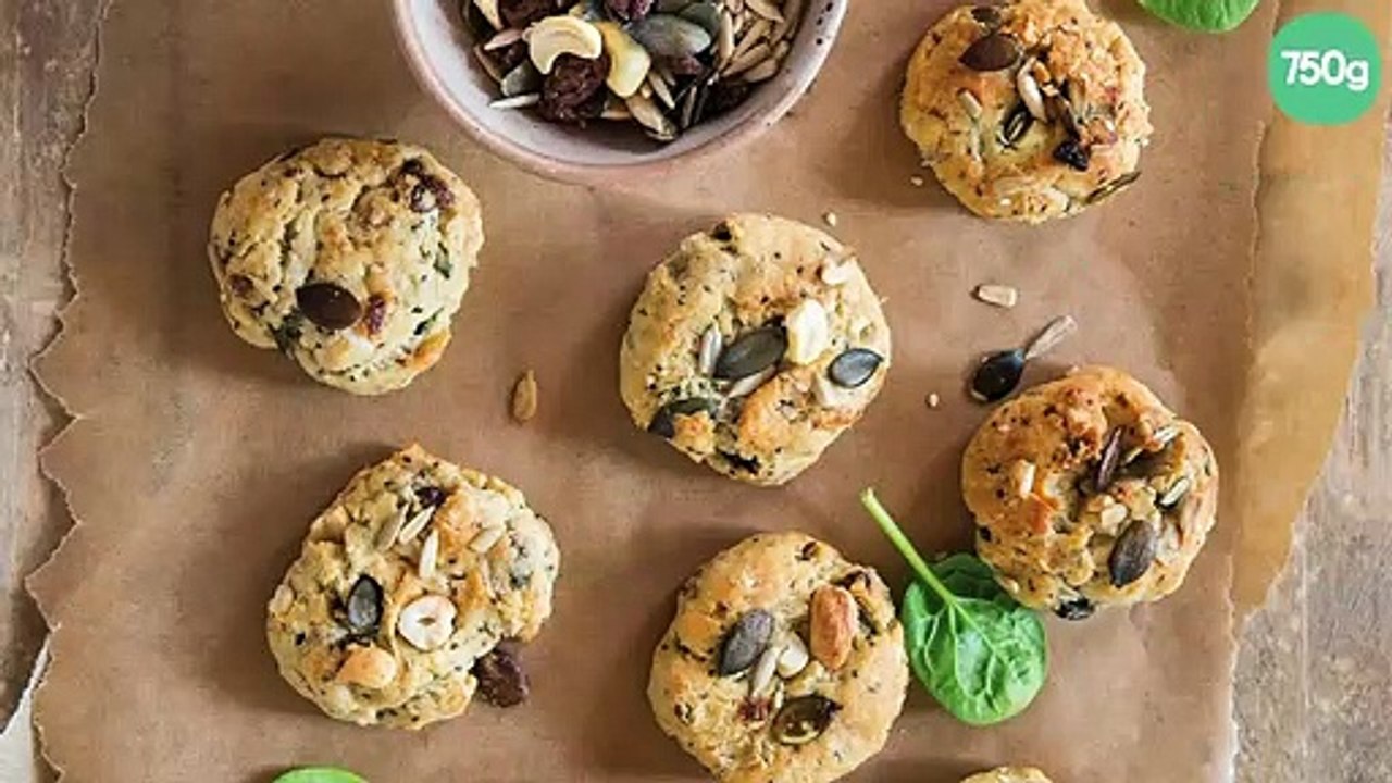 Cookies apéritifs aux graines