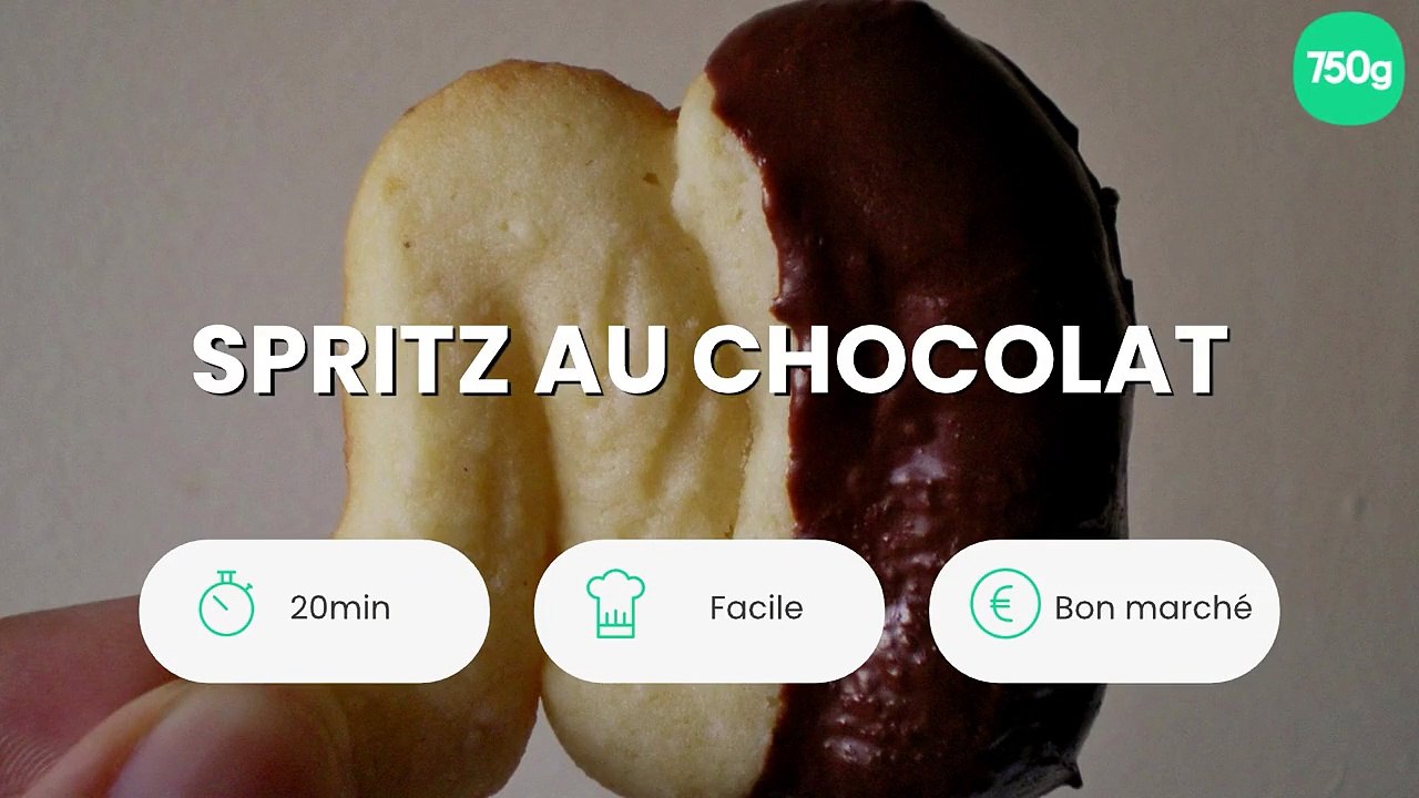 Spritz au chocolat