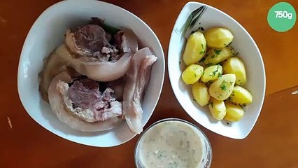 Tête de veau sauce ravigote