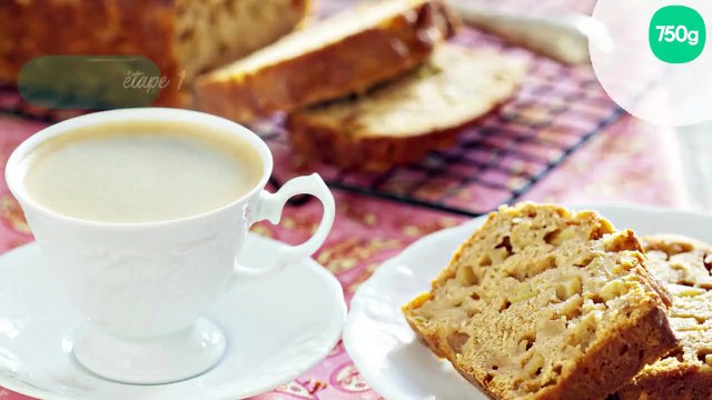Quatre-quarts pommes et amandes