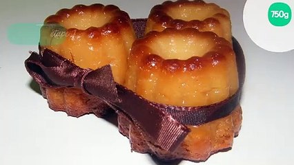 Cannelés à la vanille et au rhum