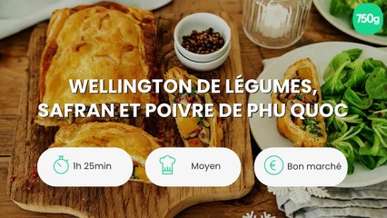 Wellington de légumes, safran et Poivre de Phu Quoc