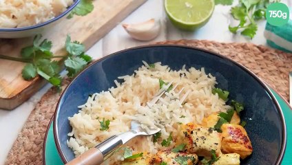 Poulet tikka masala et riz basmati