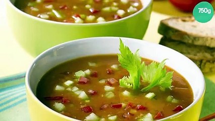 Gaspacho au vinaigre balsamique