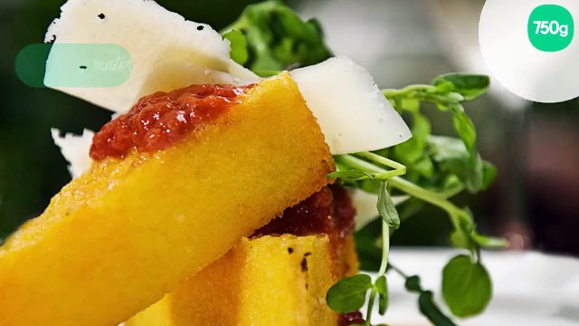 Polenta au fromage de brebis Etorki