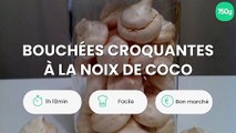 Bouchées croquantes à la noix de coco