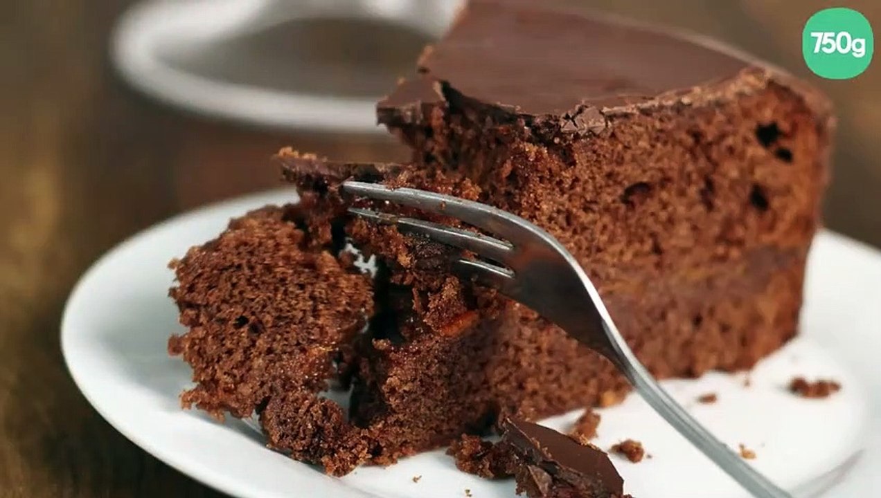 Gâteau au chocolat et marmelade d'orange