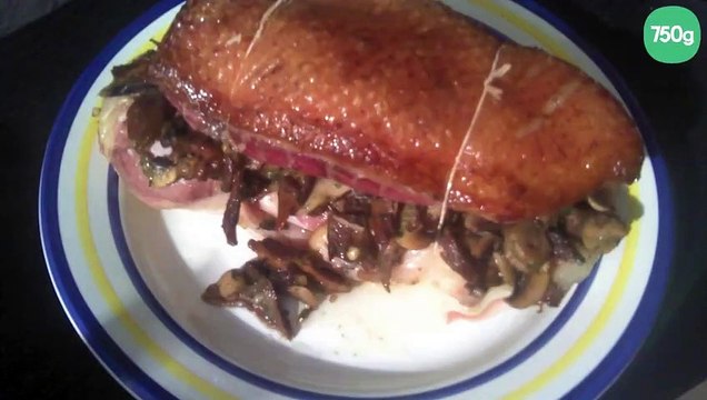 Magret de canard rôti aux cèpes