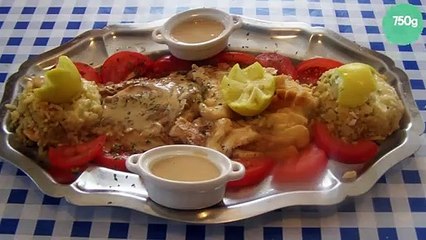 Un plat unique fin et goûteux