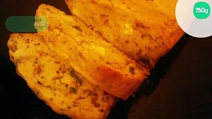 Cake au chèvre et aux poivrons