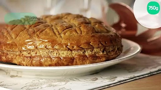 Galette des rois à la crème d'amandes