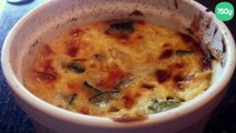 Flan de courgettes en cocotte