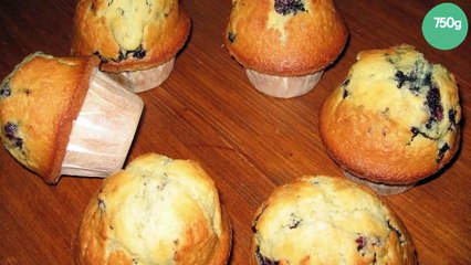 Muffins à la myrtille