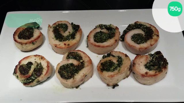 Roulés de dinde à la ricotta et aux épinards