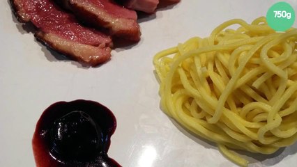 Magret de canard, sauce à la cerise