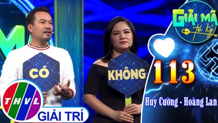 Thử thách Tâm đầu ý hợp dành cho vợ chồng diễn viên Huy Cường và Hoàng Lan