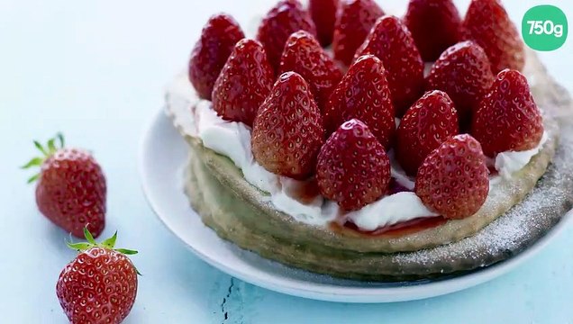 Tartelettes fines aux fraises, mascarpone vanille