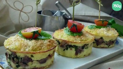 Mousselines de Mona Lisa aux gésiers