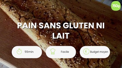 Pain sans gluten ni lait