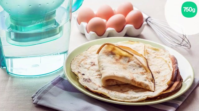 Crêpes sans lait pour les intolérants au lactose