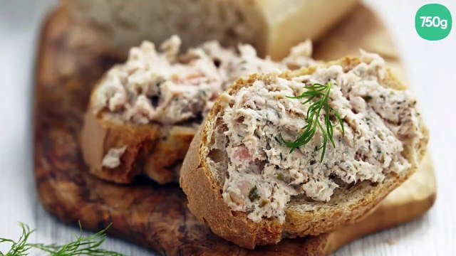 Rillettes aux deux saumons citron ciboulette