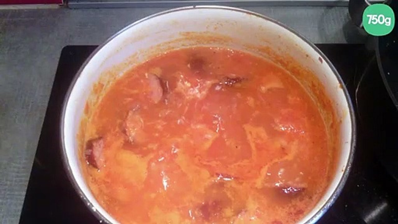 Rougail saucisses de la réunion