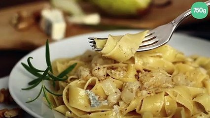 Fettucine aux poires et Gorgonzola