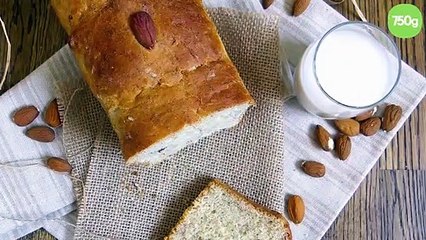 Brioche au lait d'amande et okara