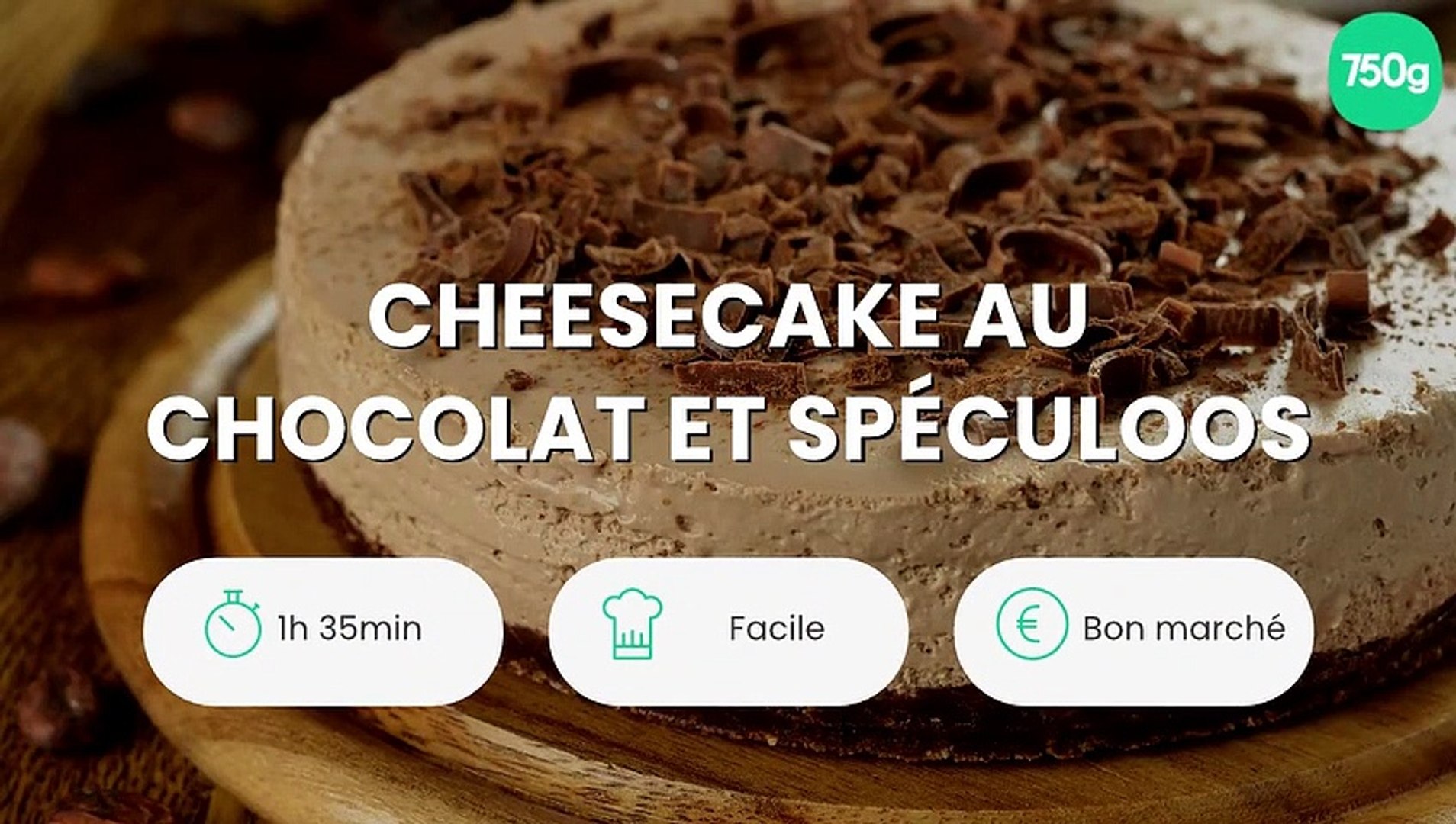 Cheesecake Au Chocolat Et Speculoos Video Dailymotion