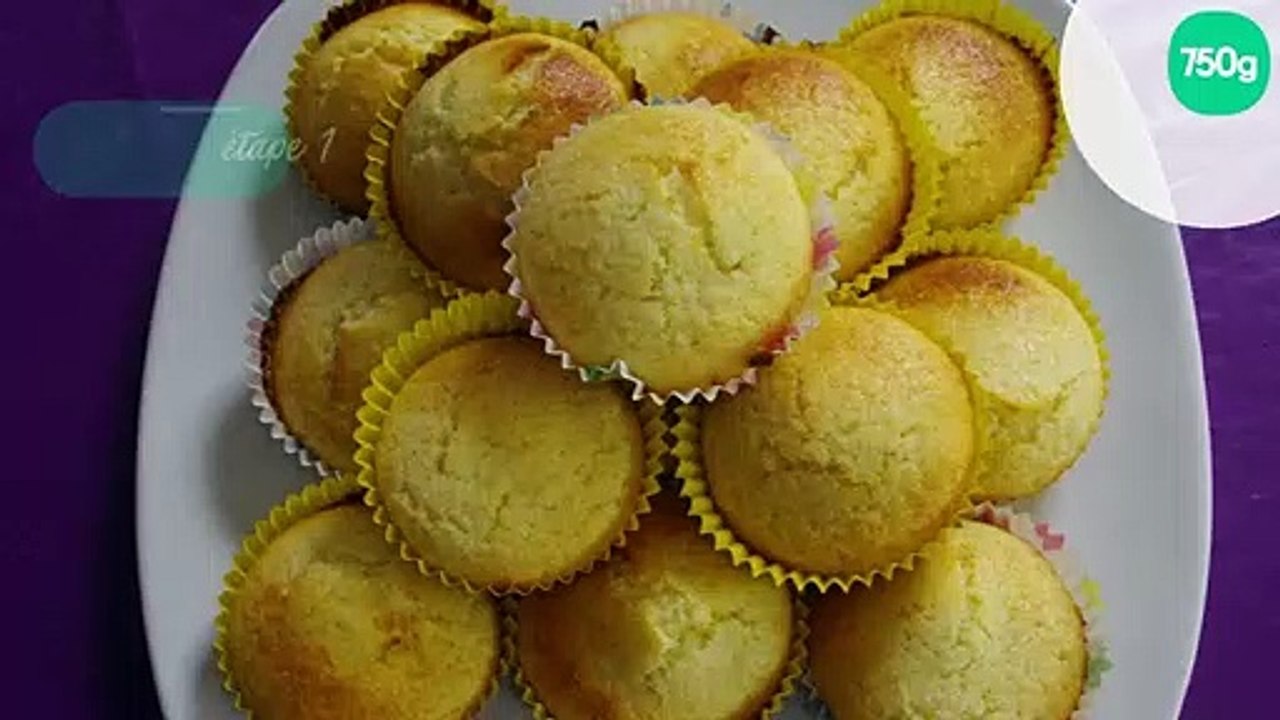 Muffins coco et citron