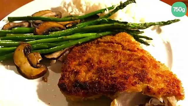 Filets de poisson panés au curry