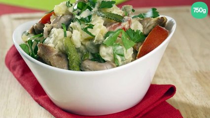 Piémontaise au poulet rôti