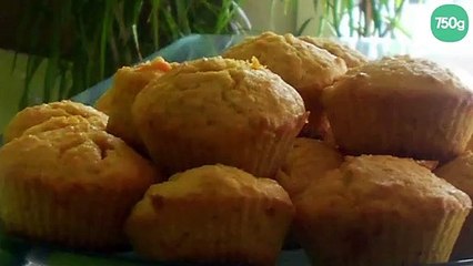 Muffins kaki noisette
