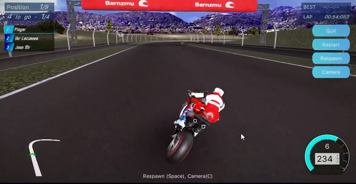 Super Bike The Champion - Richmond - Gameplay