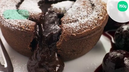 Fondant au Nutella et au chocolat noir