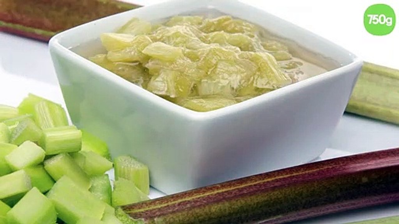 Compote de rhubarbe au Companion
