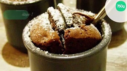 Mug cake fondant chocolat Oréo