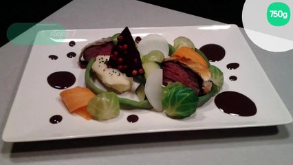 Magret de canard en croûte de chocolat