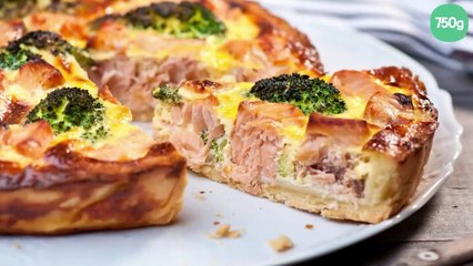 Quiche multicolore aux légumes