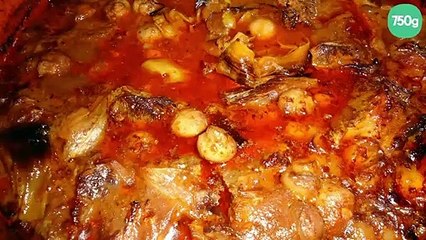 Bœuf bourguignon au four