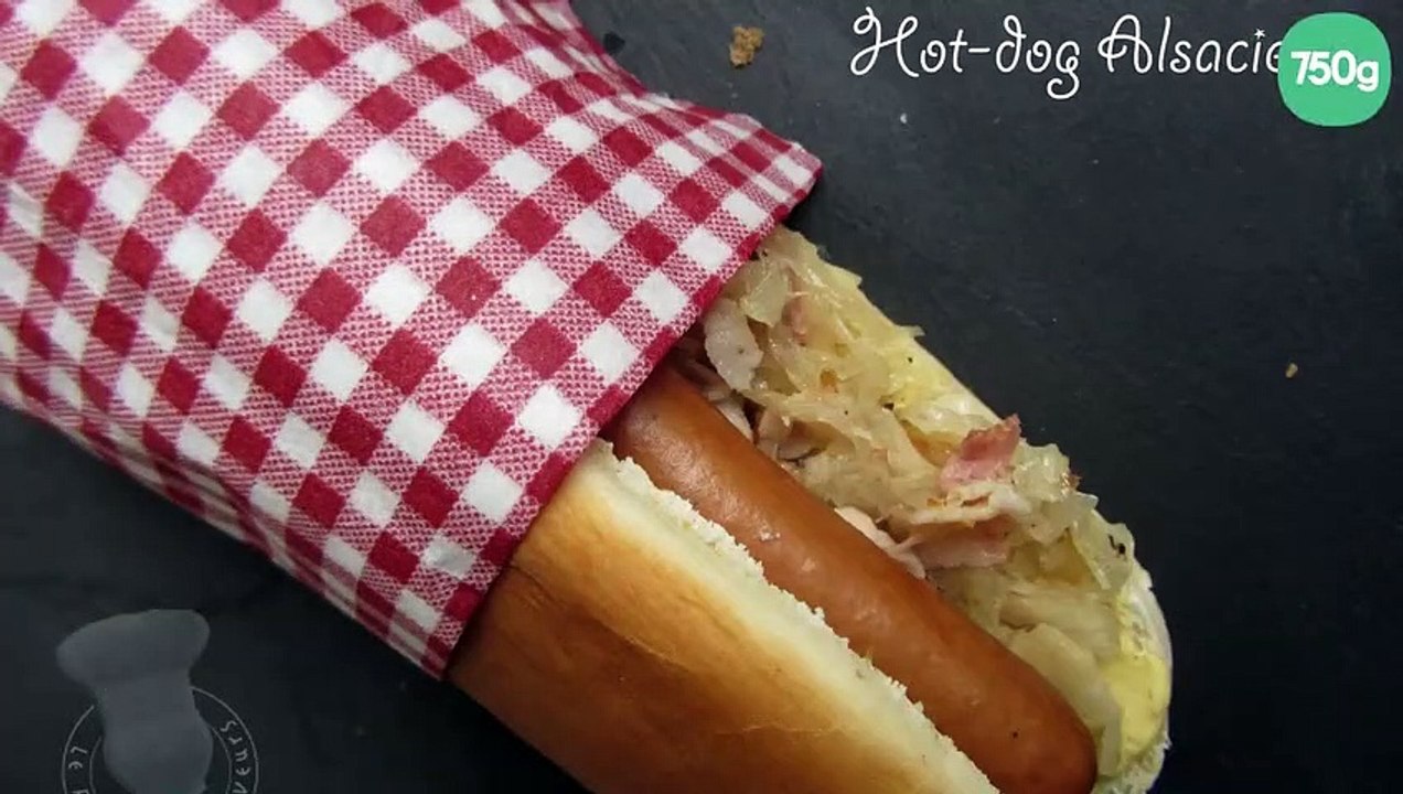 Hot-dog alsacien