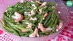 Salade de haricots verts aux crevettes