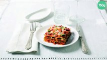Lasagne à la sauce napoletana et légumes grillés