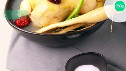 Samgyetang - Soupe de poulet au ginseng