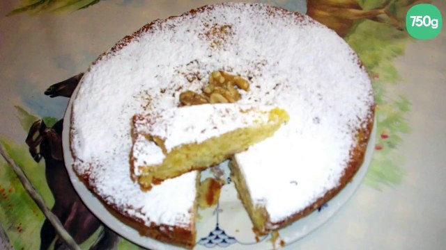 Quatre-quarts pommes poires