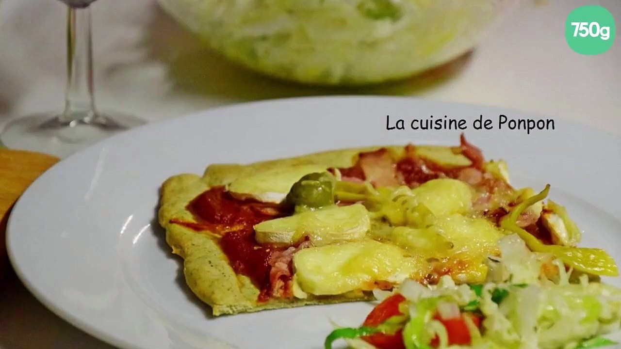 Pizza tomate, jambon, fromage