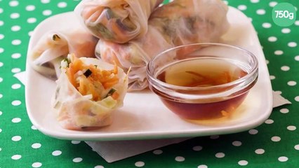 Rouleaux printaniers traditionnels